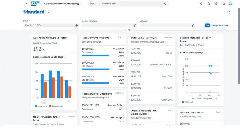 SAP-ERP公有云-供应链管理