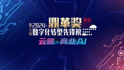 鼎革奖-数字化转型先锋榜说明手册封面