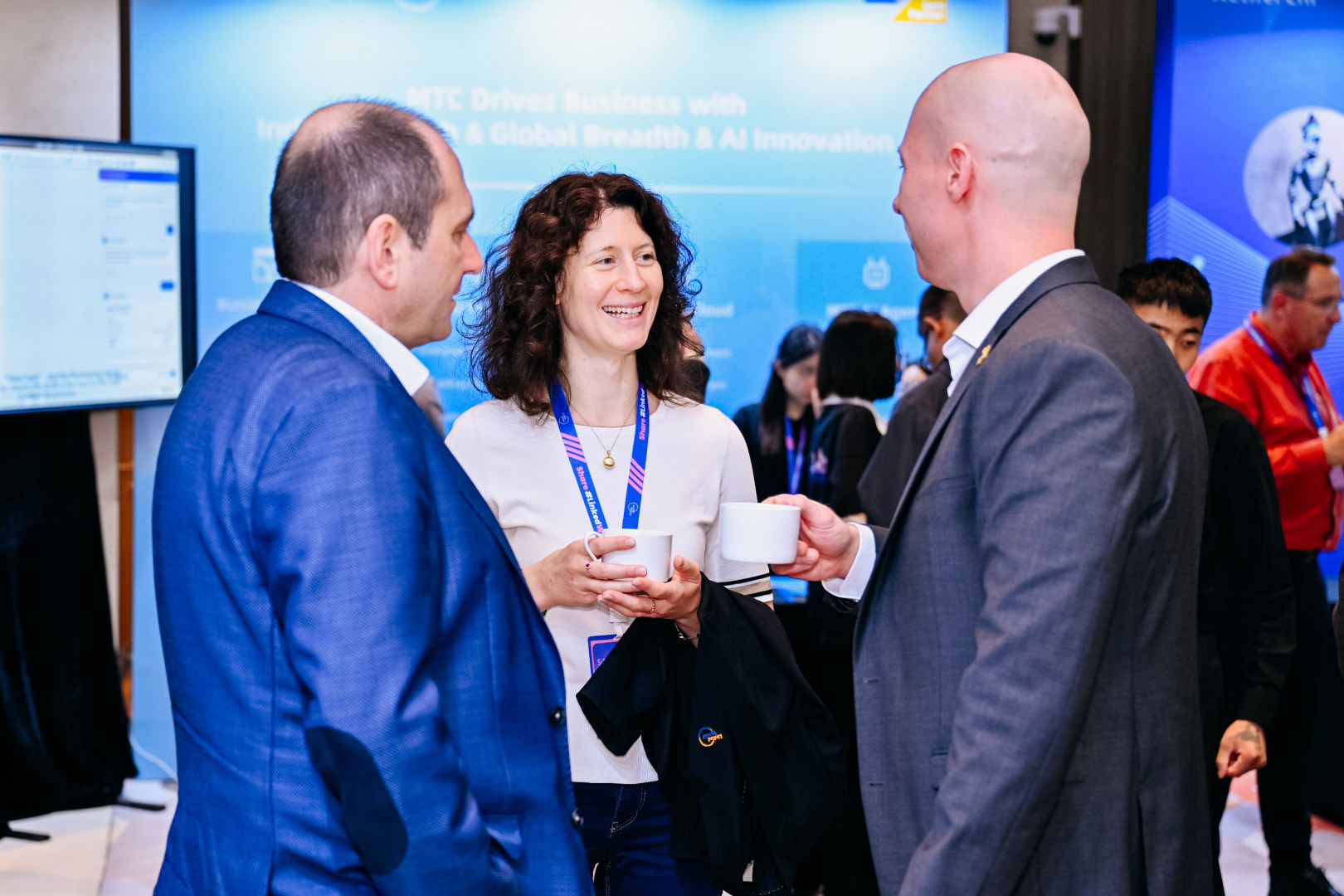 LinkedWorld-SAP全球合作伙伴联盟年会-现场交流1