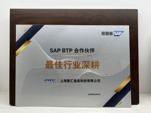 SAP-BTP-最佳行业深耕